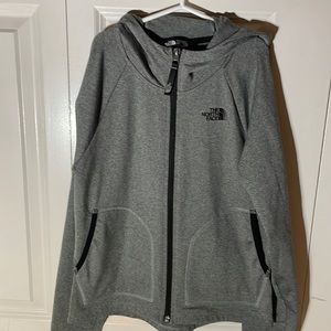 The North Face Grey Sweatshirt Girls Size M
